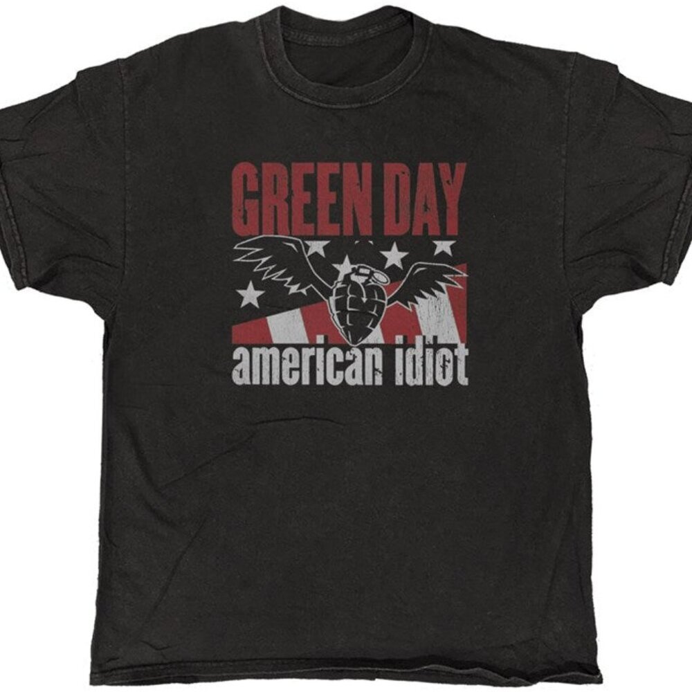 Green Day American Idiot Vintage Style Punk Rock Unisex T-Shirt  90